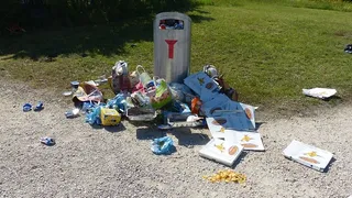 各种包装、垃圾、垃圾桶、污染、废物、垃圾箱、垃圾箱、废物容器