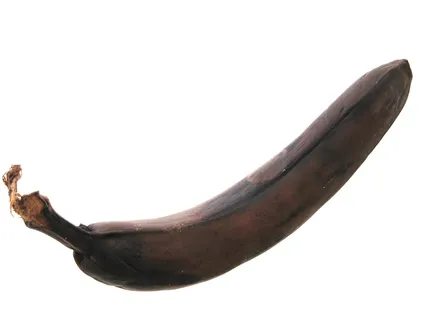 糟糕，香蕉色，黑色，棕色，特写，颜色，概念，概念