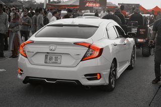 本田，思域，2017，怀特，汽车，运输方式，机动车，运输