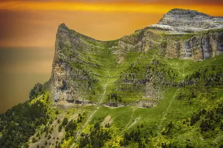 比利牛斯山脉，山脉，风景，自然，天空，日落，自然之美，风景-自然