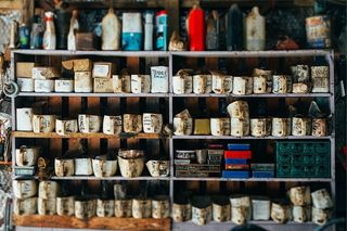 白色、木质、4层、4层展示架、分类、物品、堆放、货架