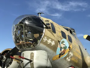 b-17，二战轰炸机，飞机，飞行堡垒，波音b-17，运输方式，天空，运输