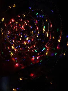 装饰品, 圣诞树, 植物, 树, 光, 模式, 分形, 激光