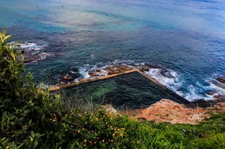 棕榈滩，澳大利亚，水，海洋，海浪，蓝色，自然，美丽