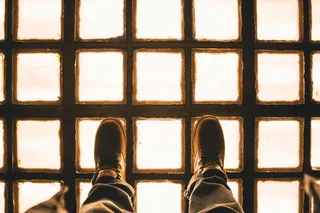 美国, 芝加哥, 芝加哥文化中心, 鞋子, 光, 脚, 牛仔裤, 艺术