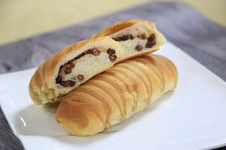 面包，食物，红豆，甜点，甜点，新鲜度，早餐，美食