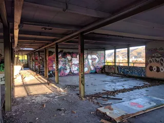 马赛，涂鸦，壁画，艺术，绘画，法国，废弃，日落