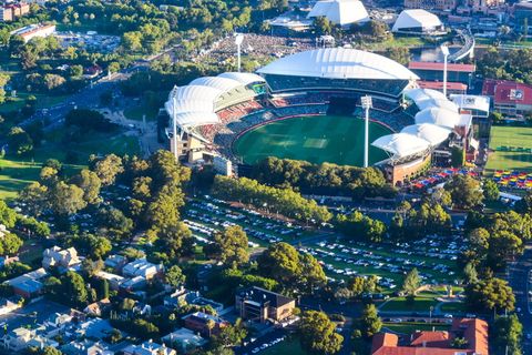 澳大利亚，阿德莱德椭圆形，北阿德莱德，运动场，板球，体育场，空中，南澳大利亚