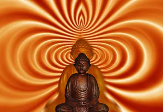 棕色，木制，佛像，光学，幻觉，佛教，雕像，宗教