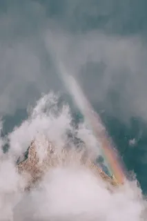 山上的彩虹 山上的彩虹