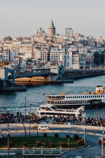 环海港口航拍照片