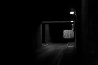 隧道、黑暗、光明、单色、阴影、街道、神秘、空旷