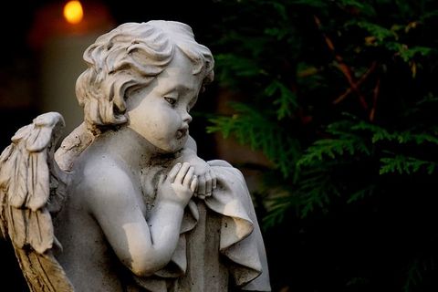 天使，天使的坟墓，天使的形象，阿本斯汀芒，哀悼，墓地，所有的圣徒，所有的灵魂