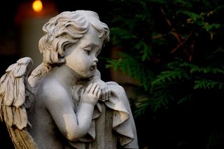 天使，天使的坟墓，天使的形象，阿本斯汀芒，哀悼，墓地，所有的圣徒，所有的灵魂