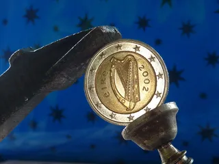 欧元，货币，爱尔兰，欧元，货币，负压，金融，货币，欧洲