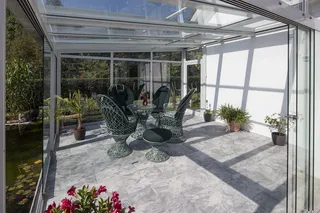 欧门桌套，冬季花园，玻璃，雨棚，家居，花园，客厅，玻璃冬季花园