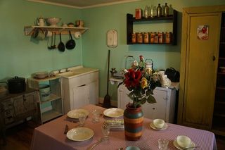 智利，苏厄尔，餐桌，室内，花卉，开花植物，室内，室内