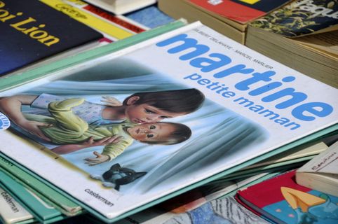 纸，书，笔记，文字，马丁，跳蚤市场，空阁楼，阅读