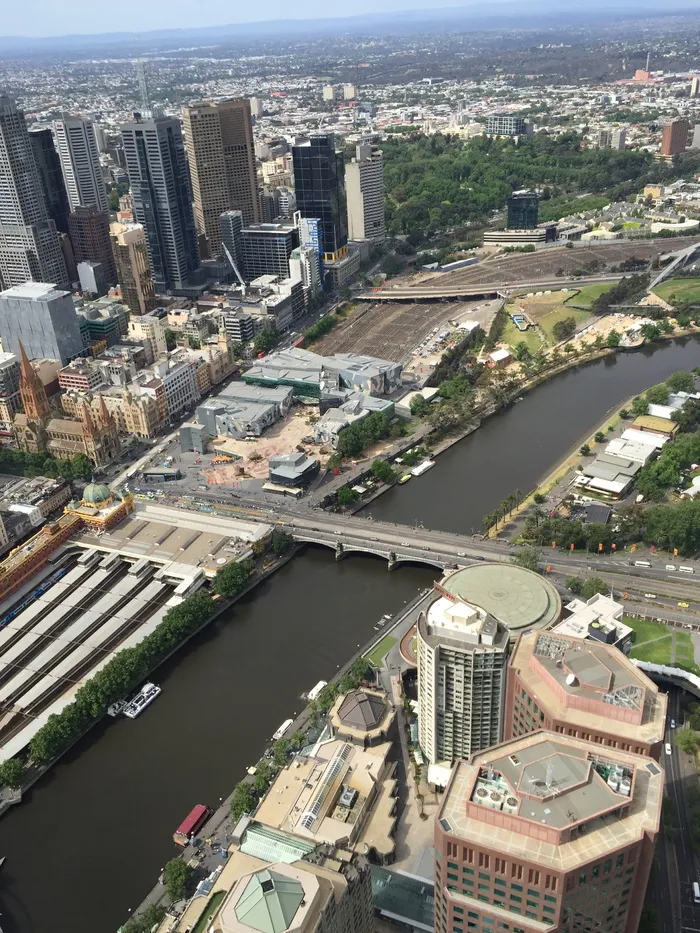 墨尔本，墨尔本景观，雅拉河，建筑外观，建筑，建筑结构，城市，水