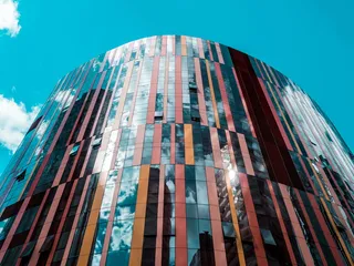 高层建筑低角度摄影