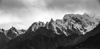 自然、户外、山地、山脉、山峰、巴基斯坦、红克拉布山口、景观