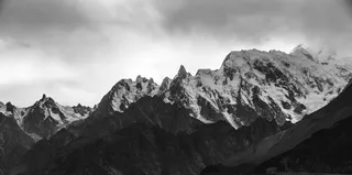 自然、户外、山地、山脉、山峰、巴基斯坦、红克拉布山口、景观