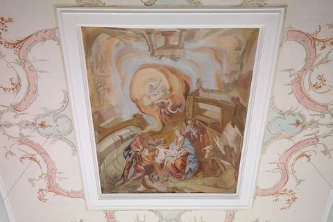 封面绘画，毯子，绘画，教堂，教区教堂圣弗朗西斯库斯，新教，呃歌唱，欧洲