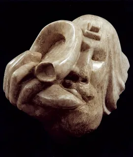 男人,脸,角,艺术,雕塑,大理石,解剖,黑色背景 男人,脸,角,艺术,雕塑,大理石,解剖,黑色背景