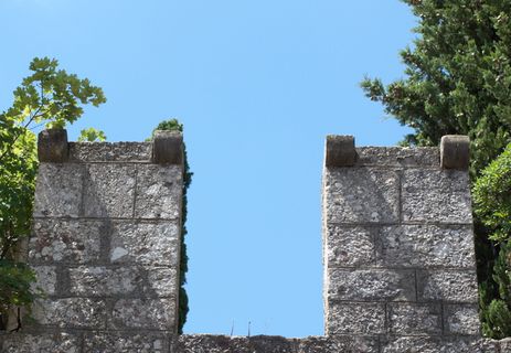 蒙特塞拉特，证实，建筑，建筑，中世纪，砖石，天空，蓝色