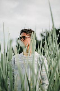 绿色和白色长袖女装