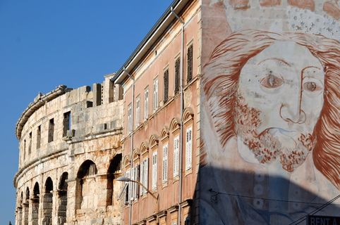 立面、涂鸦、艺术、街头艺术、墙、豪斯旺、创意、城市艺术