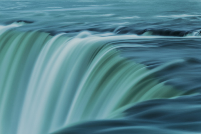 加拿大尼亚加拉大瀑布，景观，湖泊，长曝光，水，尼亚加拉，瀑布