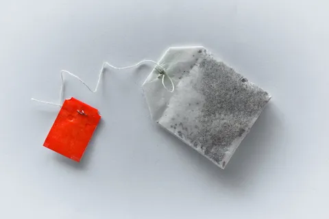 茶，茶包，饮料，草药，标签，茶包，冲泡，天然