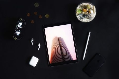 新加坡，黑色，ipad，苹果，铅笔，眼镜，airpods，科技