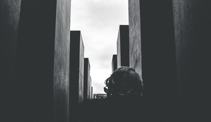 柏林，德国，bnw，建筑，街区，线条，纹理，犹太纪念馆
