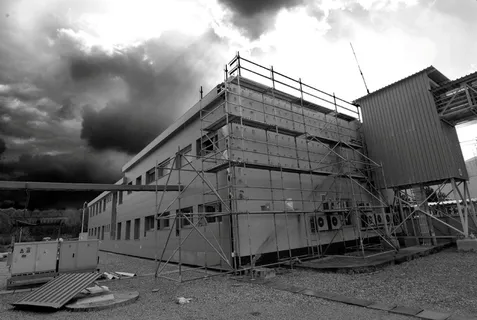 建筑，隔热，建筑，隔热，脚手架，云，云天，建筑结构，建筑