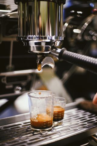 食品和饮料，饮料，茶点，机械，咖啡，咖啡馆，咖啡机，咖啡-饮料