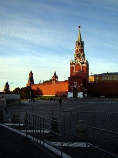 spasskaya塔，克里姆林宫墙，红场，莫斯科，俄罗斯，建筑，建筑结构，建筑外观