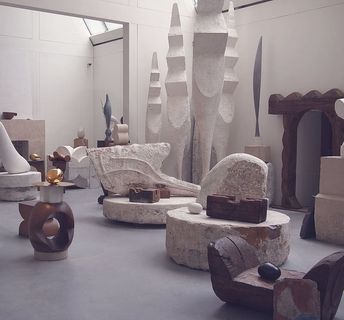 艺术、画廊、雕塑、设计、室内、餐桌、无人、家居室内