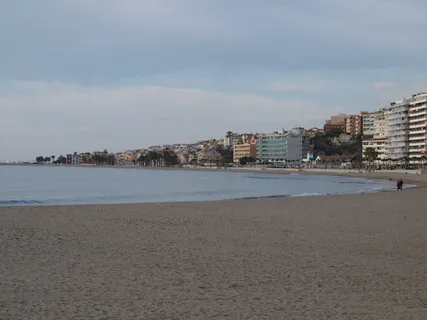 海滩、大海、西班牙、水、冬天、维拉乔约萨、寒冷、建筑 海滩、大海、西班牙、水、冬天、维拉乔约萨、寒冷、建筑