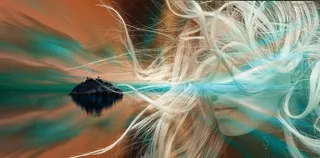 颜色，美丽，抽象，波普艺术，波普艺术，编辑，叠加，一人