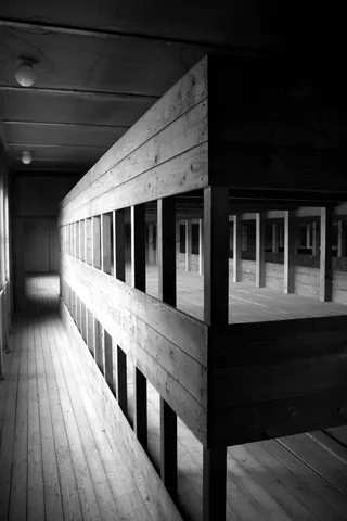 Konzentationslager、dachau、兵营、宿舍、kz、希特勒时代、纳粹时代、木质材料