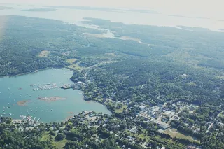 鸟瞰、景观、建筑、湖泊、鸟类、眼睛、城市、绿色