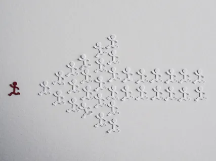 人，跑步，箭头方向，人，箭头，红色，相反，组