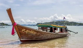 水、鱼、靴子、渔船、木材、假日、旅游、湖泊