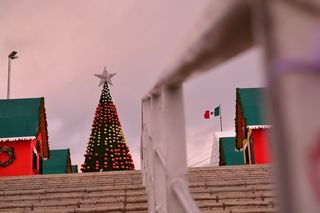 墨西哥，tuxtla gutiérrez，城市，街道，楼梯，12月，村庄，度假村