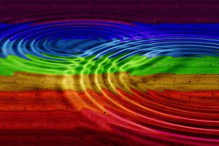 水波纹, 抽象, 模式, 线路, 波, 运动, 秋千, 旋转