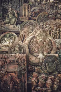 混凝土雕塑场地库存