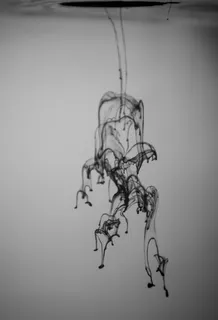 美国，比林斯，水，墨水，水滴，水滴，黑色，没有人