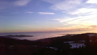 日落，全景，自然，天空，黄昏，朔维特，风景-自然，自然之美